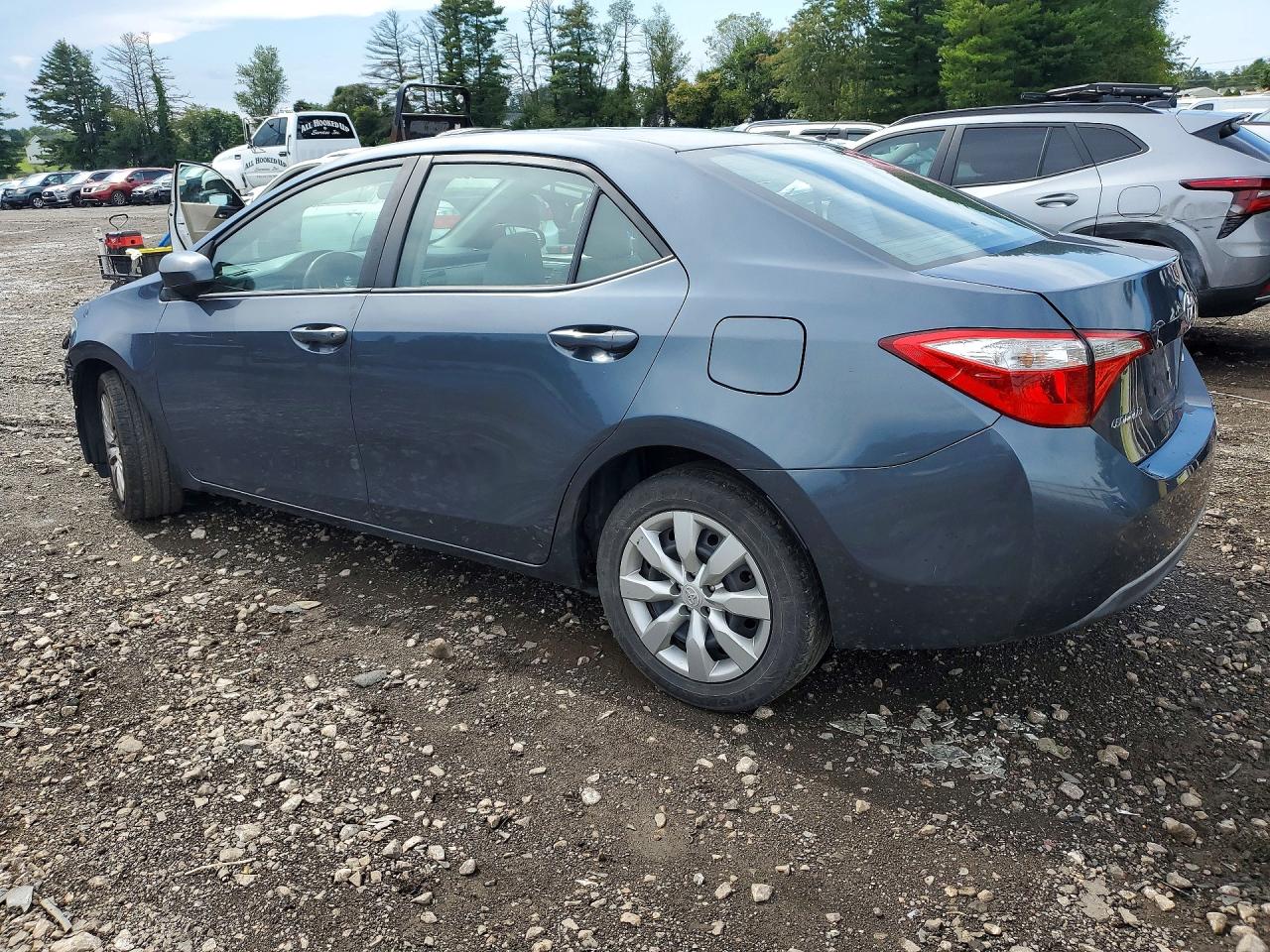 2014 Toyota Corolla Le Blue vin: 2T1BURHE0EC197685