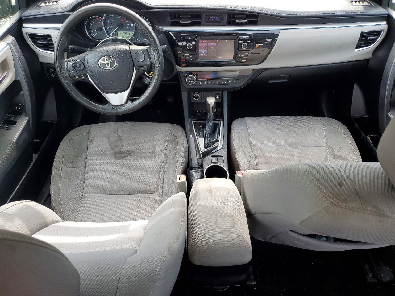 2014 Toyota Corolla Le Blue vin: 2T1BURHE0EC197685