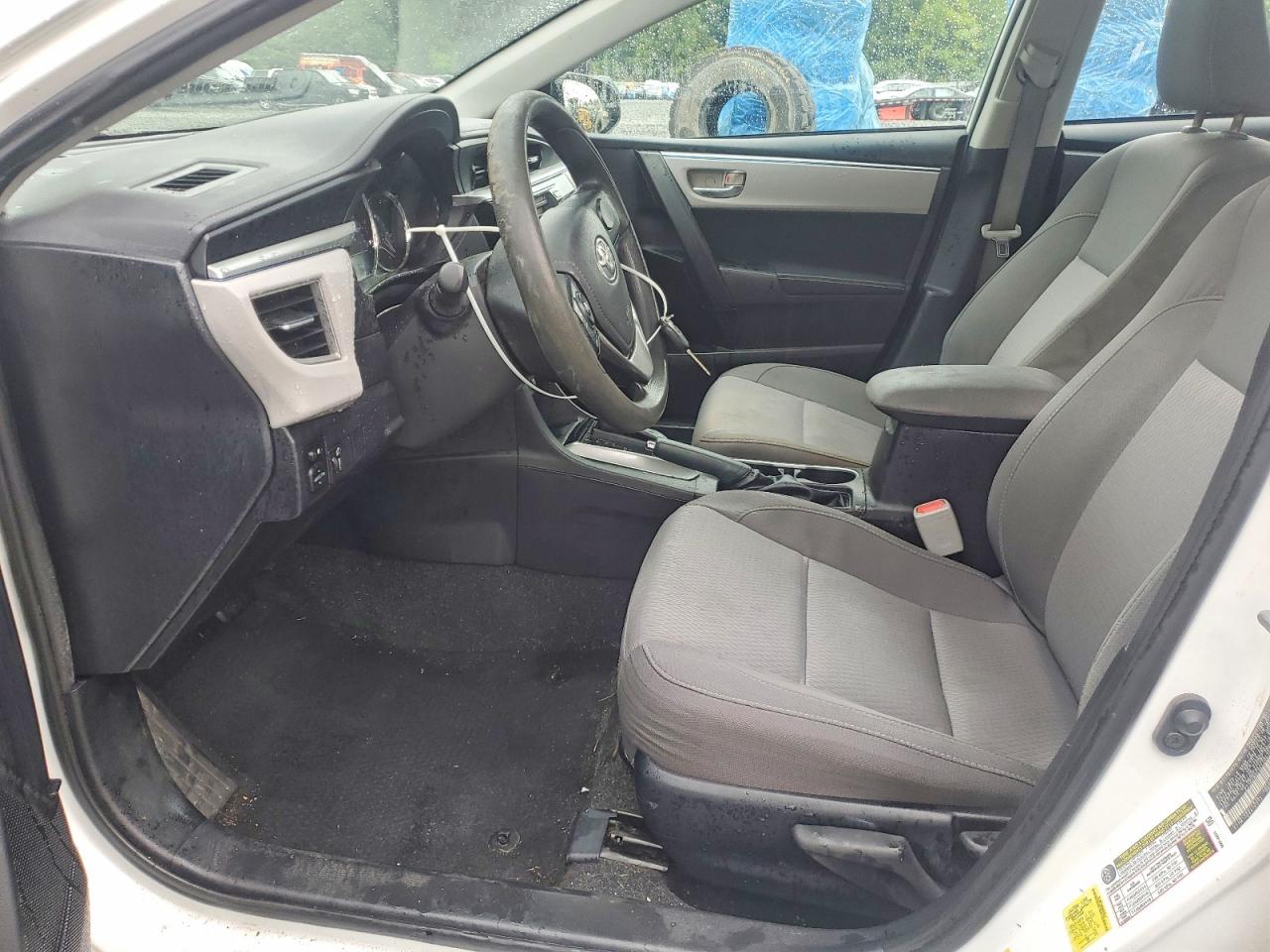 2014 Toyota Corolla Le White vin: 2T1BURHE0EC200150