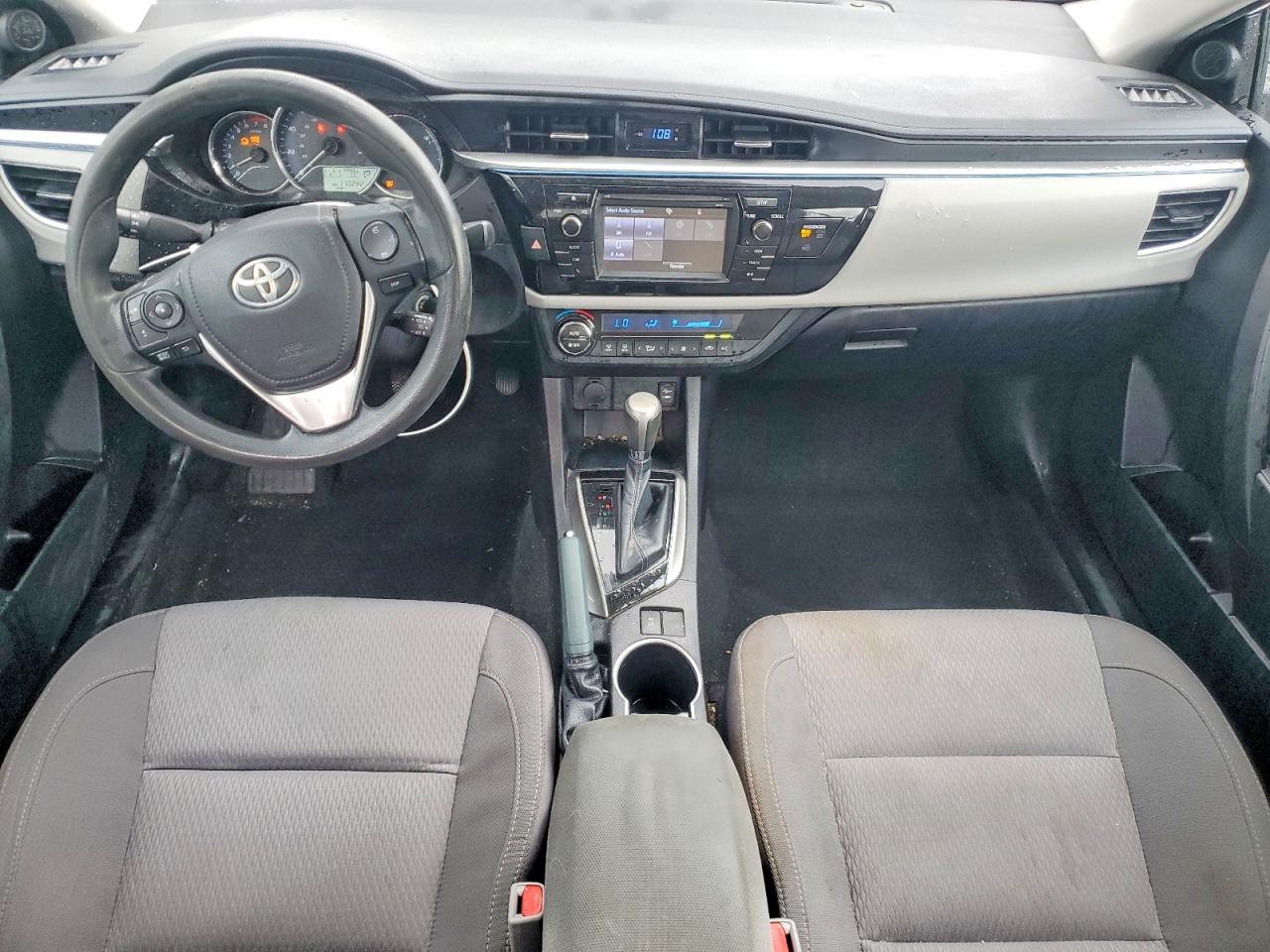 2014 Toyota Corolla Le White vin: 2T1BURHE0EC200150