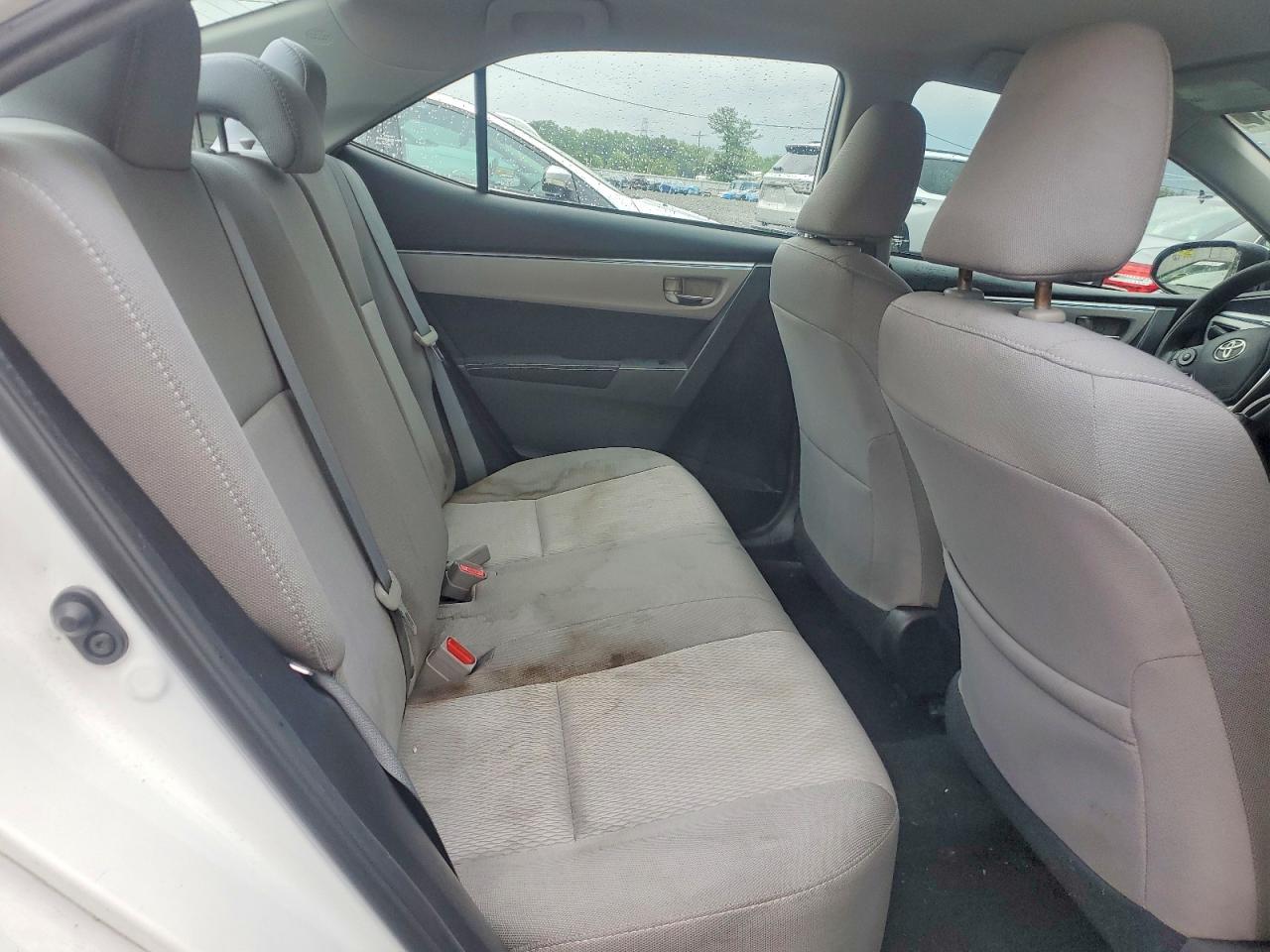 2014 Toyota Corolla Le White vin: 2T1BURHE0EC200150