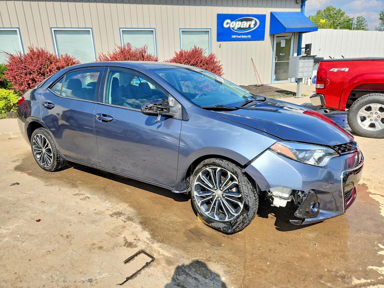 2014 Toyota Corolla S Plus Gray vin: 2T1BURHE0EC207177