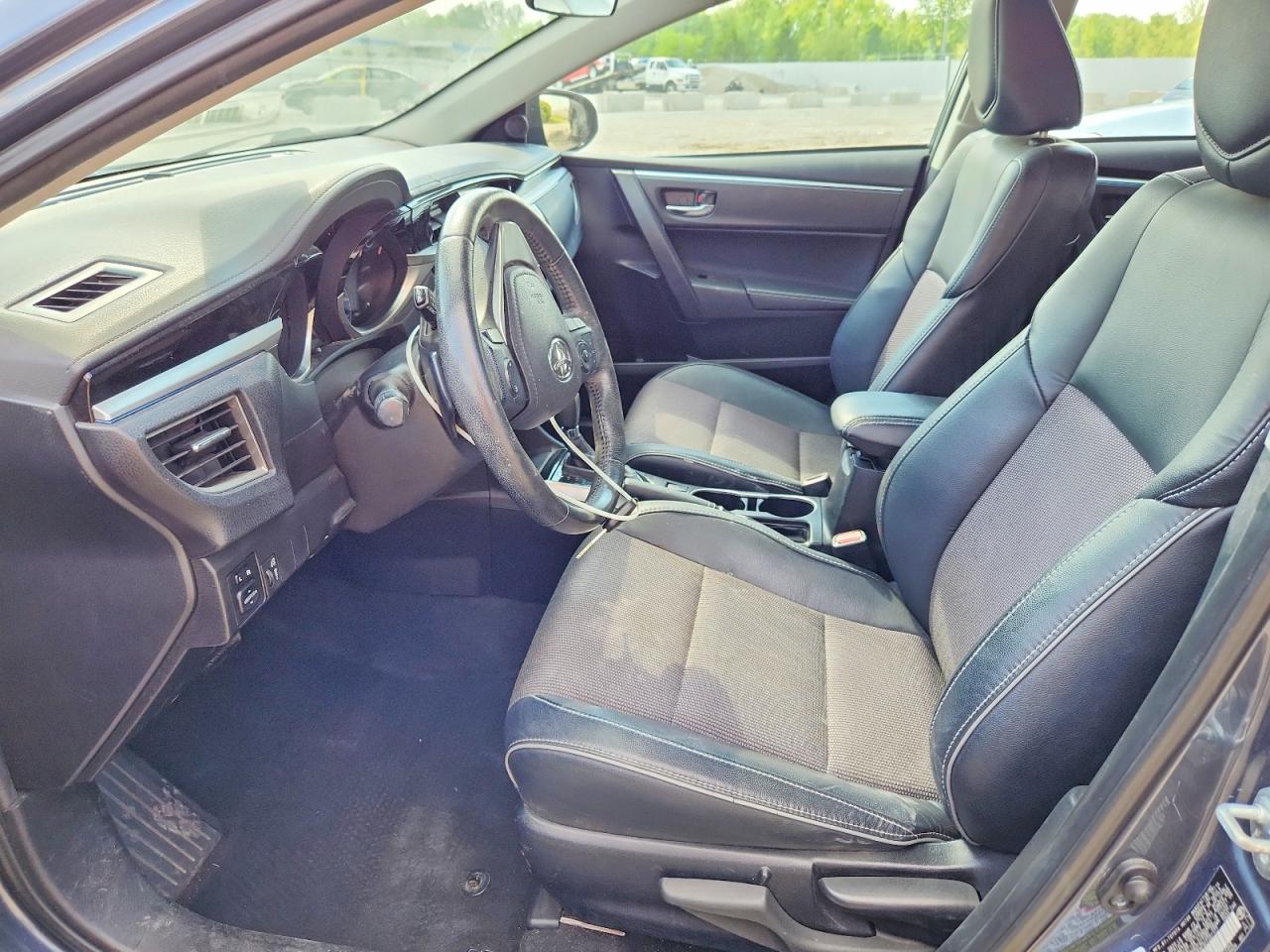 2014 Toyota Corolla S Plus Gray vin: 2T1BURHE0EC207177