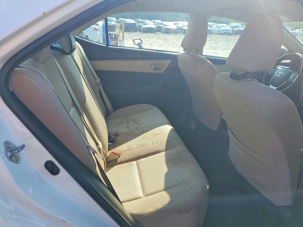 2014 Toyota Corolla Le White vin: 2T1BURHE0EC207499