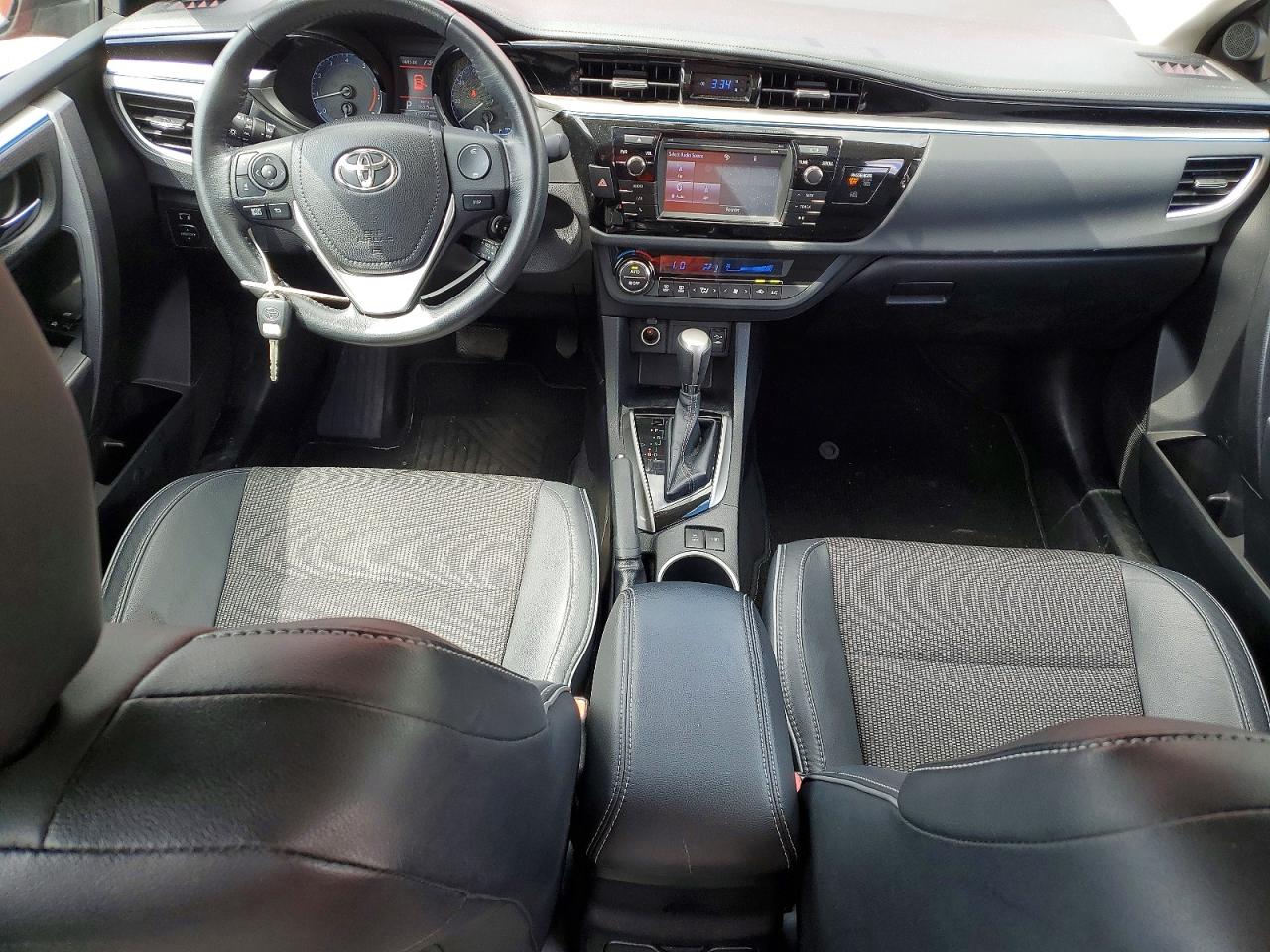2014 Toyota Corolla S Plus Red vin: 2T1BURHE0EC211486