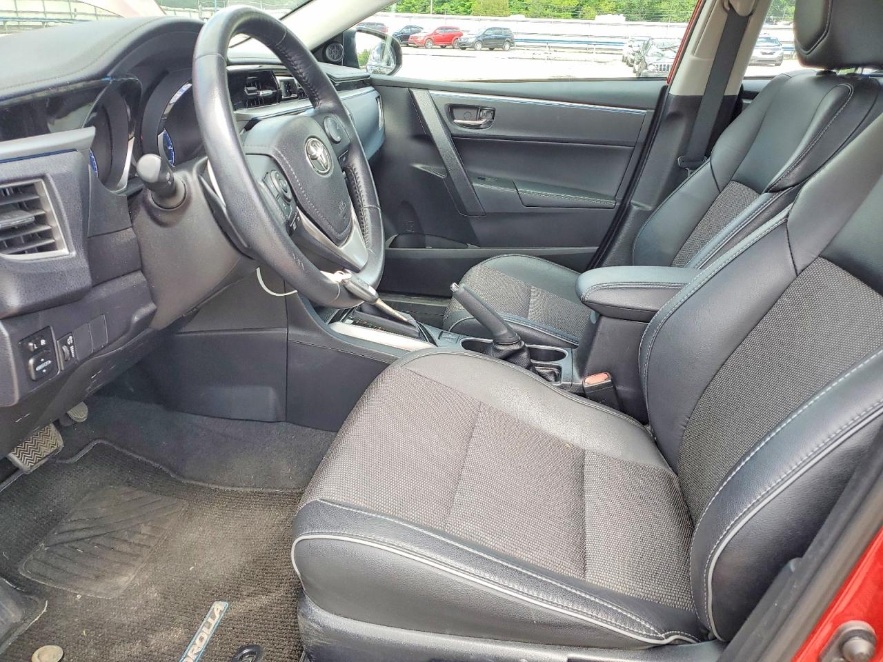 2014 Toyota Corolla S Plus Red vin: 2T1BURHE0EC211486