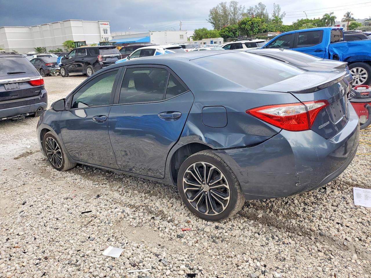 2014 Toyota Corolla S Plus Gray vin: 2T1BURHE0EC218308