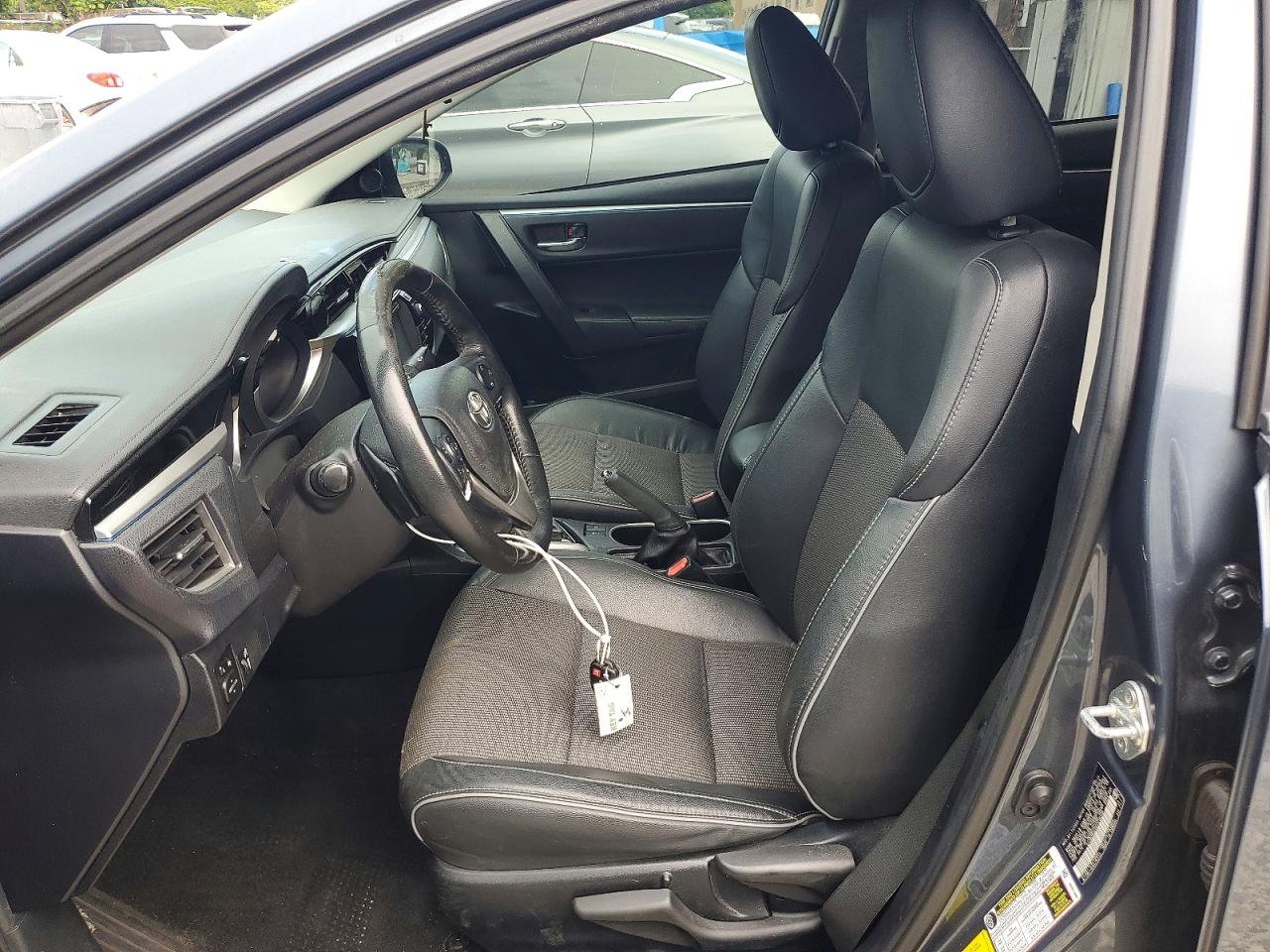 2014 Toyota Corolla S Plus Gray vin: 2T1BURHE0EC218308