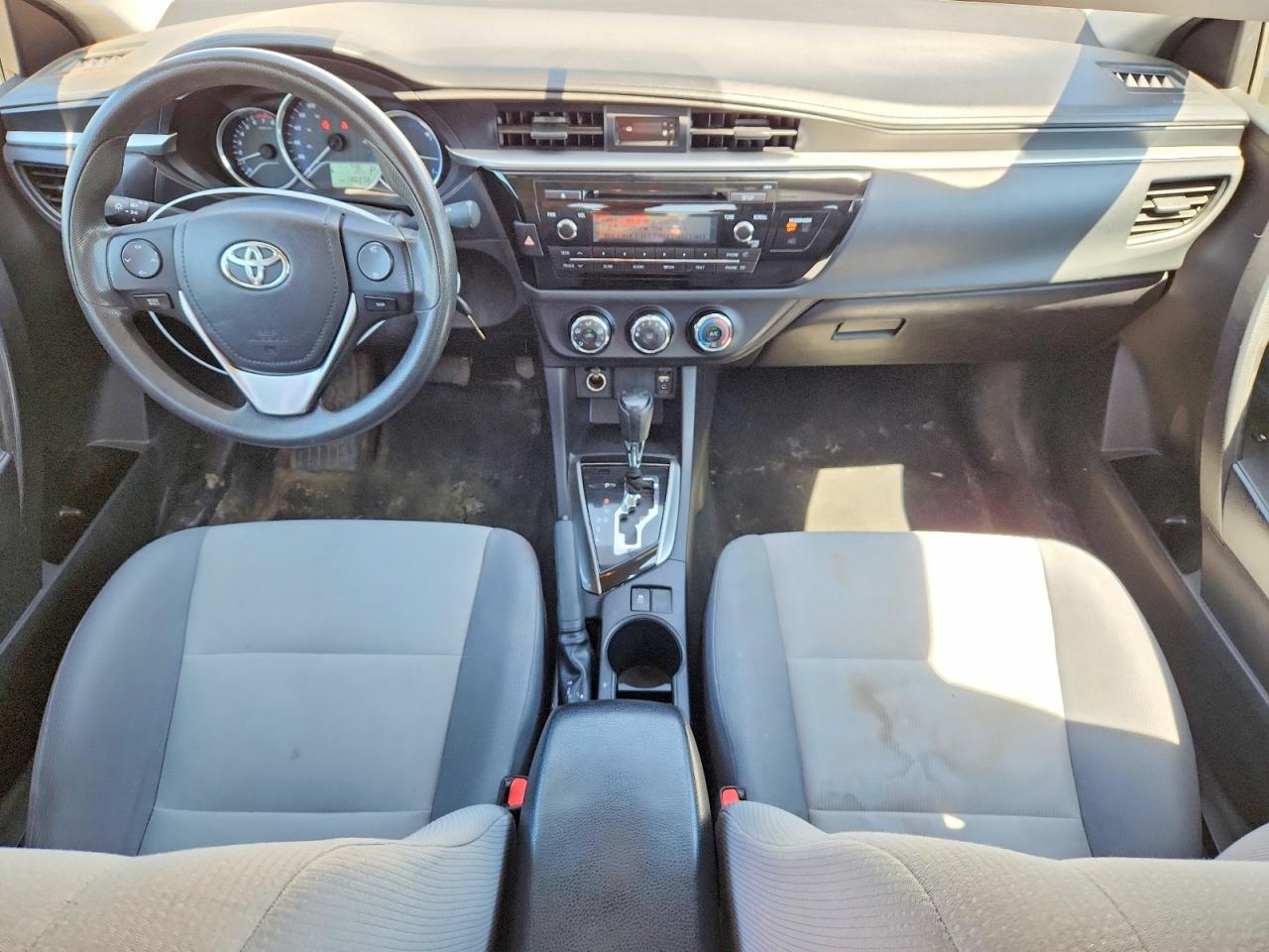 2014 Toyota Corolla L Silver vin: 2T1BURHE0EC223265