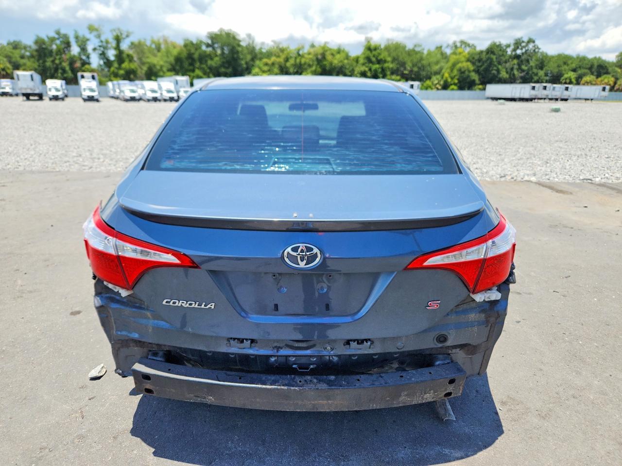 2015 Toyota Corolla S Plus Gray vin: 2T1BURHE0FC248166