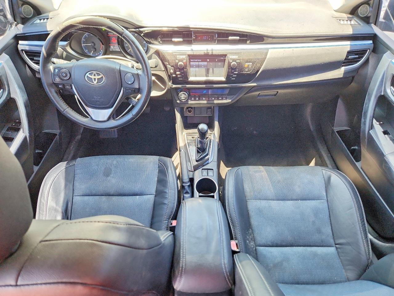 2015 Toyota Corolla S Plus Gray vin: 2T1BURHE0FC248166