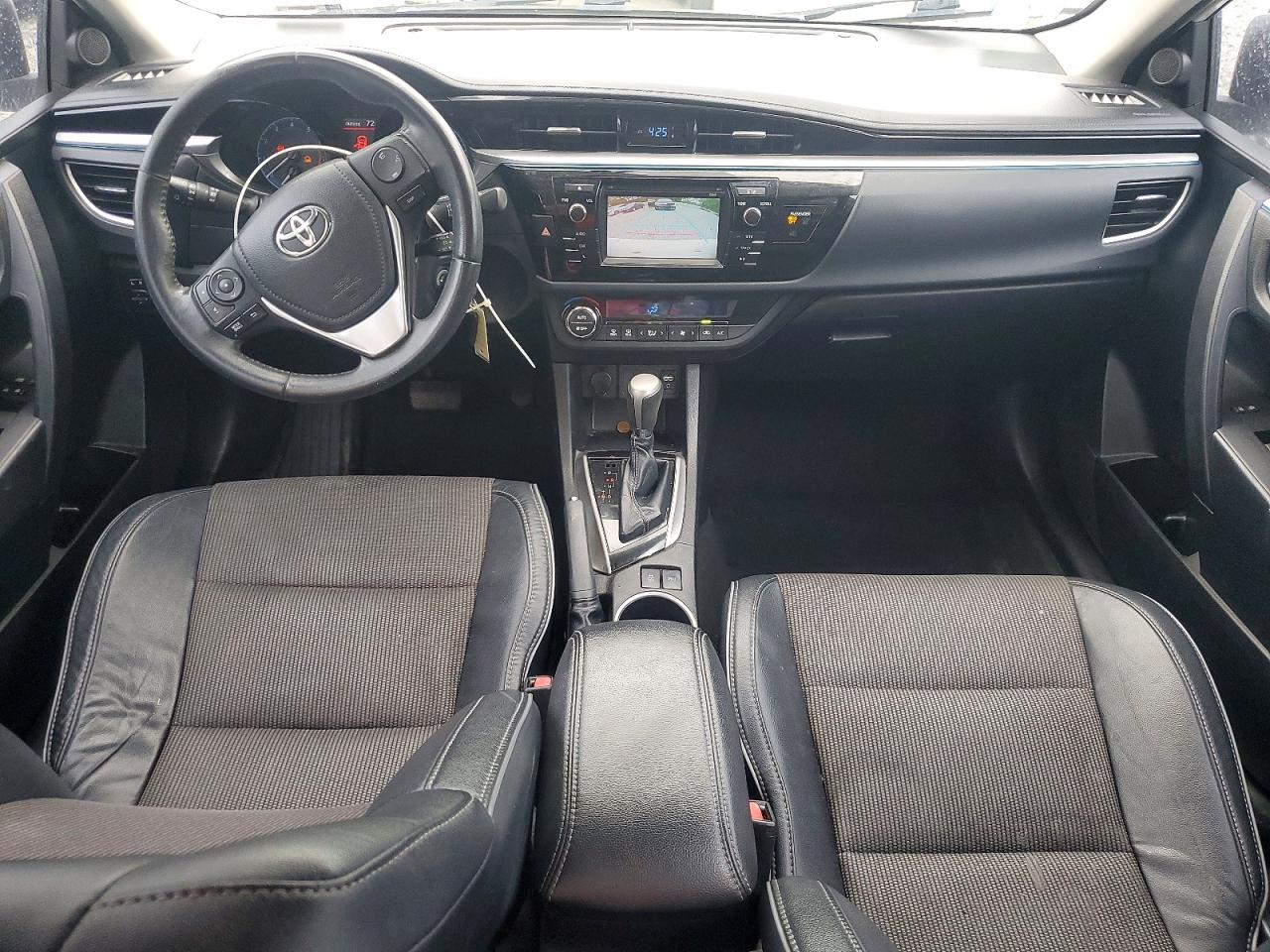 2015 Toyota Corolla S Plus White vin: 2T1BURHE0FC250502