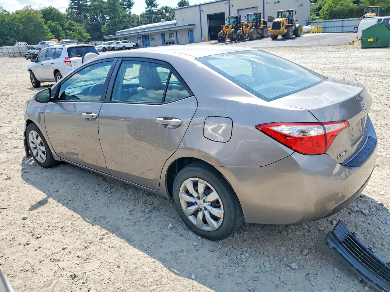 2015 Toyota Corolla Le Beige vin: 2T1BURHE0FC261354