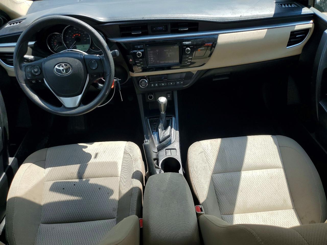 2015 Toyota Corolla Le Beige vin: 2T1BURHE0FC261354