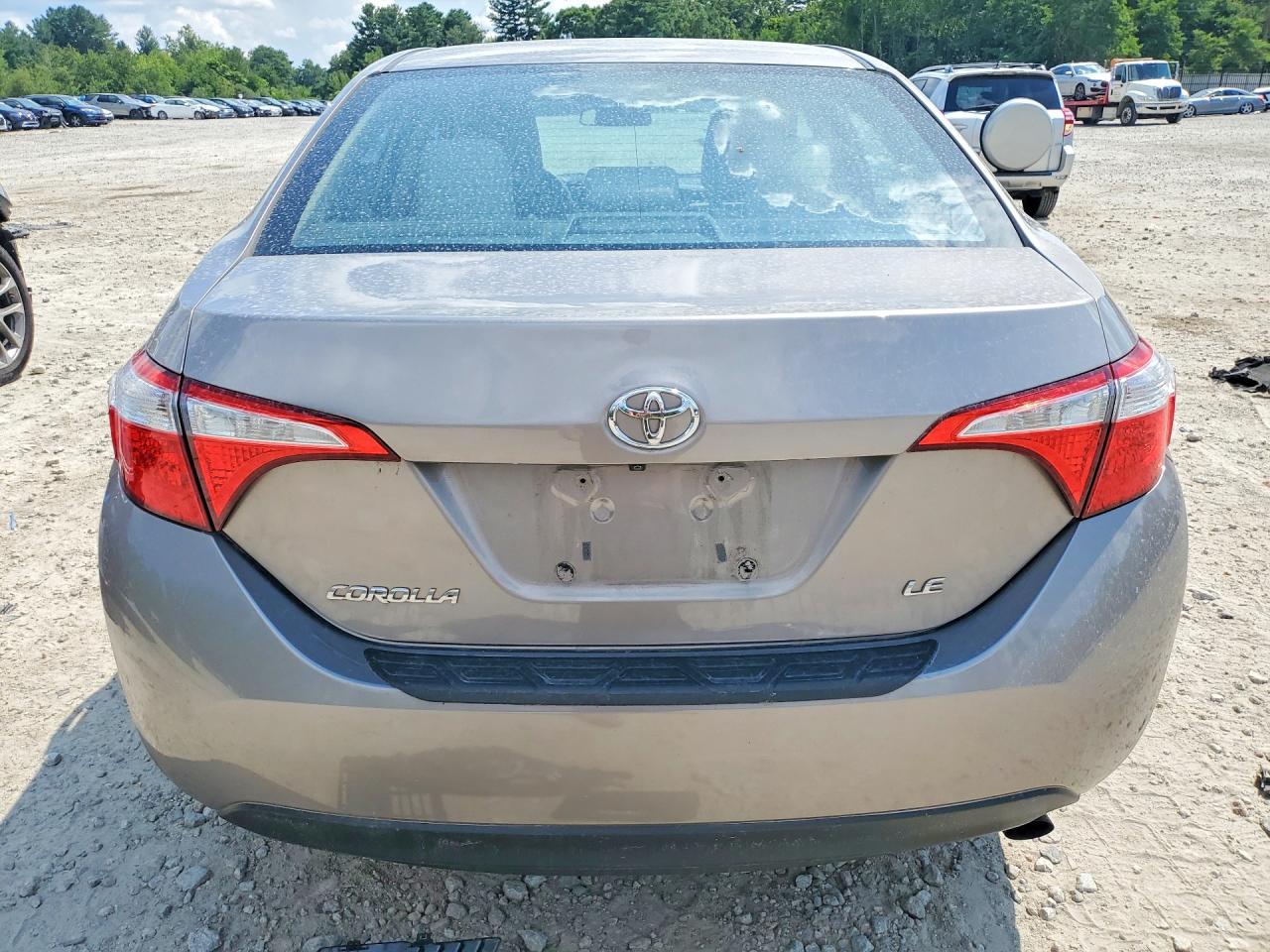2015 Toyota Corolla Le Beige vin: 2T1BURHE0FC261354