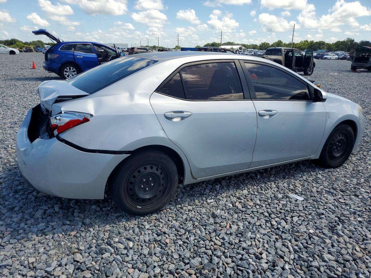 2015 Toyota Corolla Le Silver vin: 2T1BURHE0FC263377