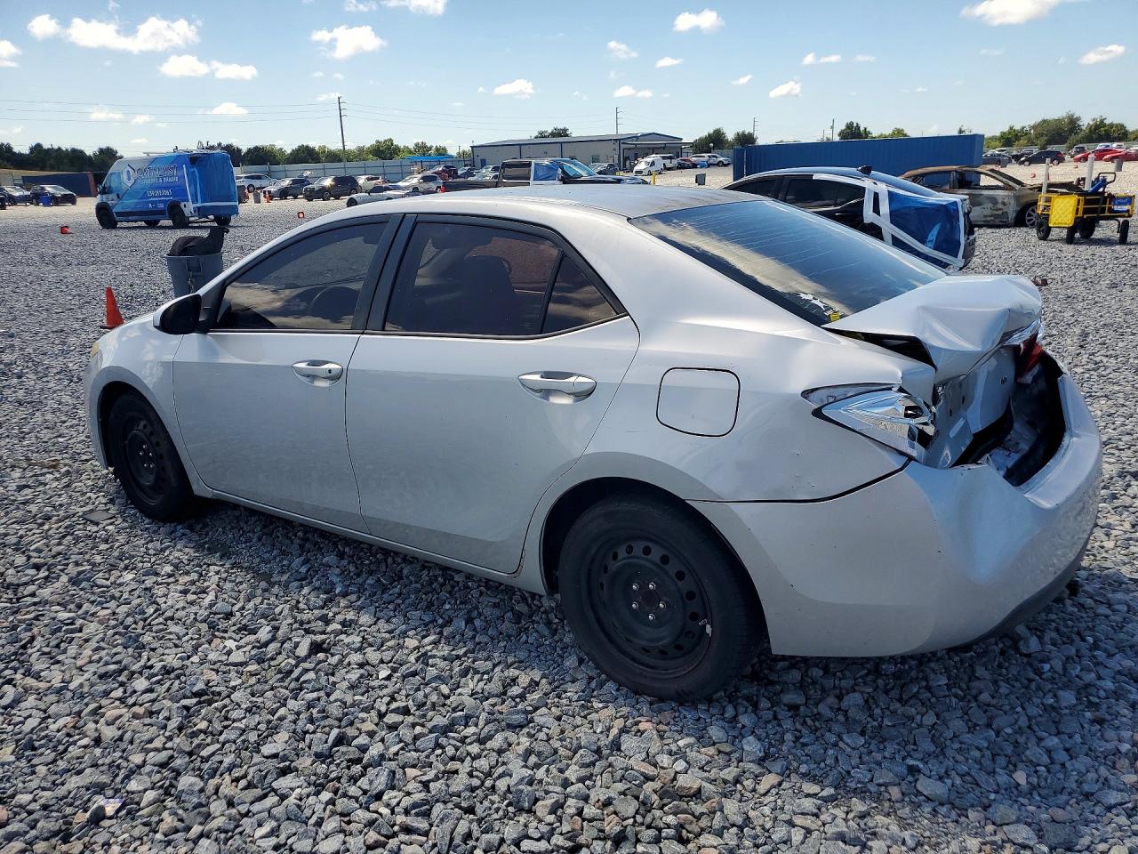 2015 Toyota Corolla Le Silver vin: 2T1BURHE0FC263377