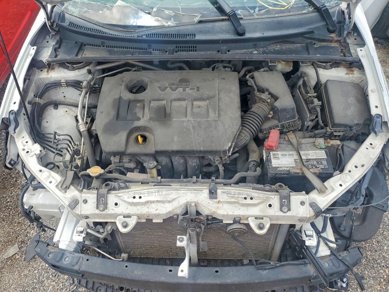 2015 Toyota Corolla Le Premium Белый vin: 2T1BURHE0FC269504