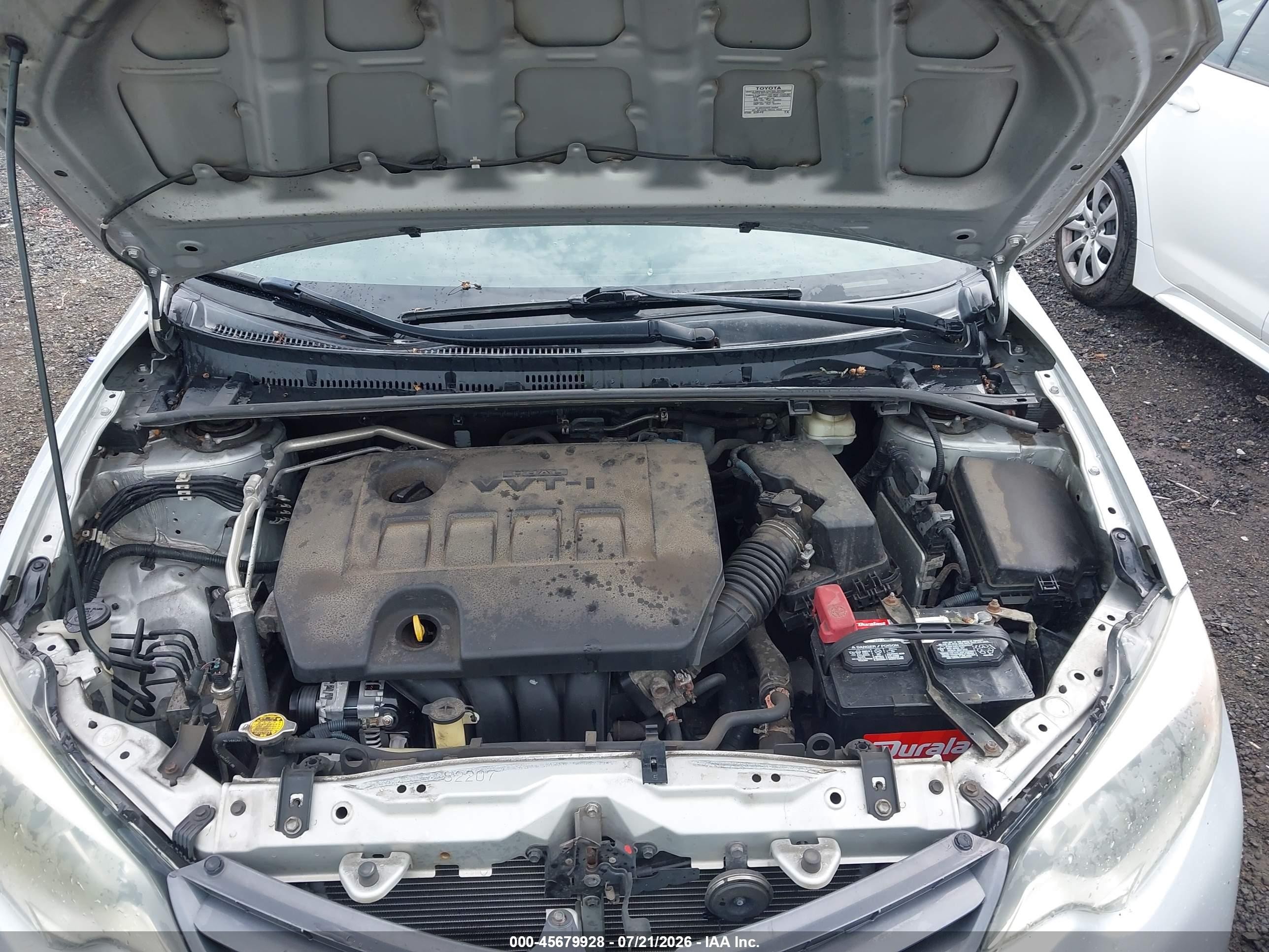 2015 Toyota Corolla Le Silver vin: 2T1BURHE0FC301559