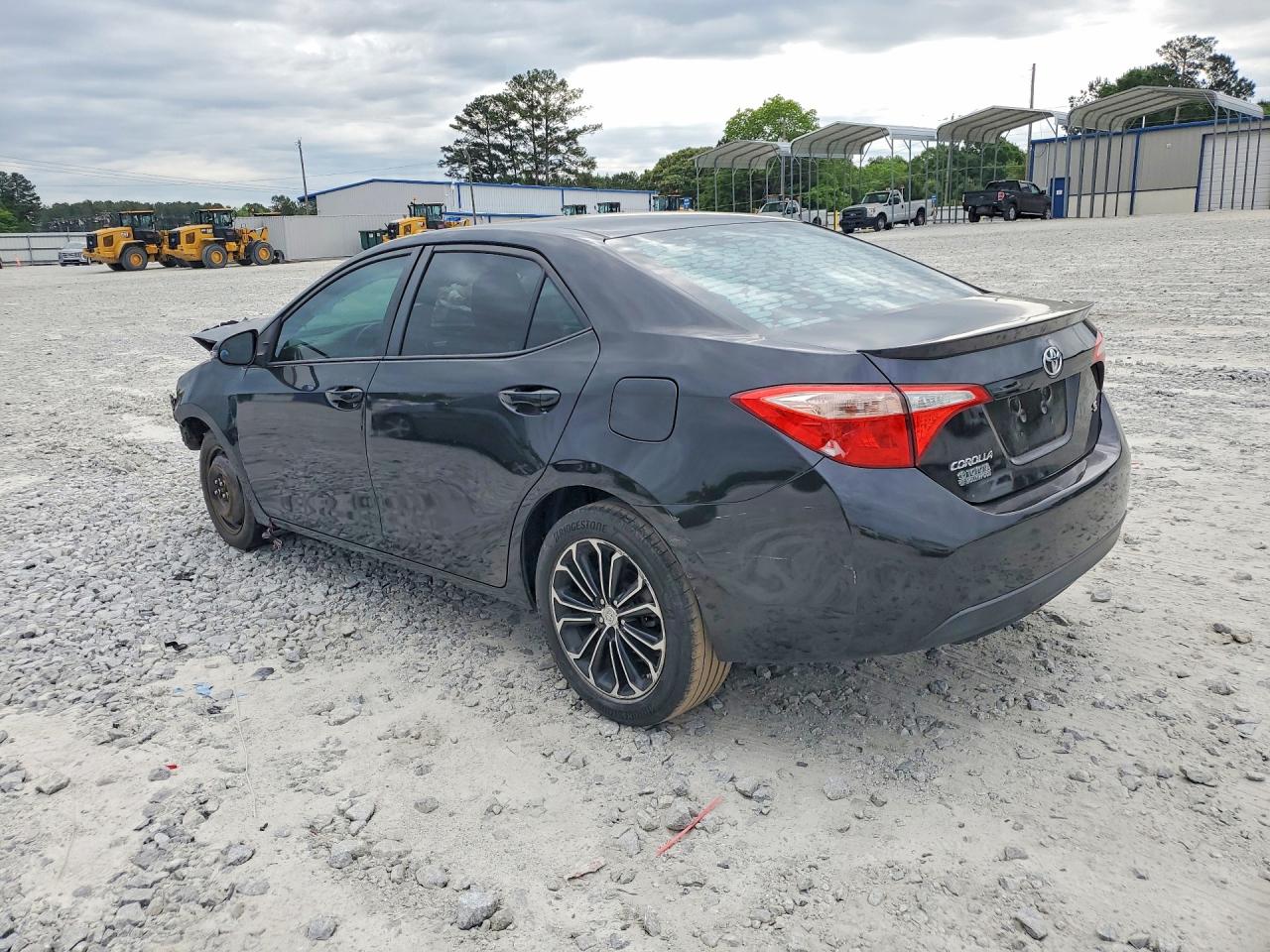 2015 Toyota Corolla S Plus Black vin: 2T1BURHE0FC314568