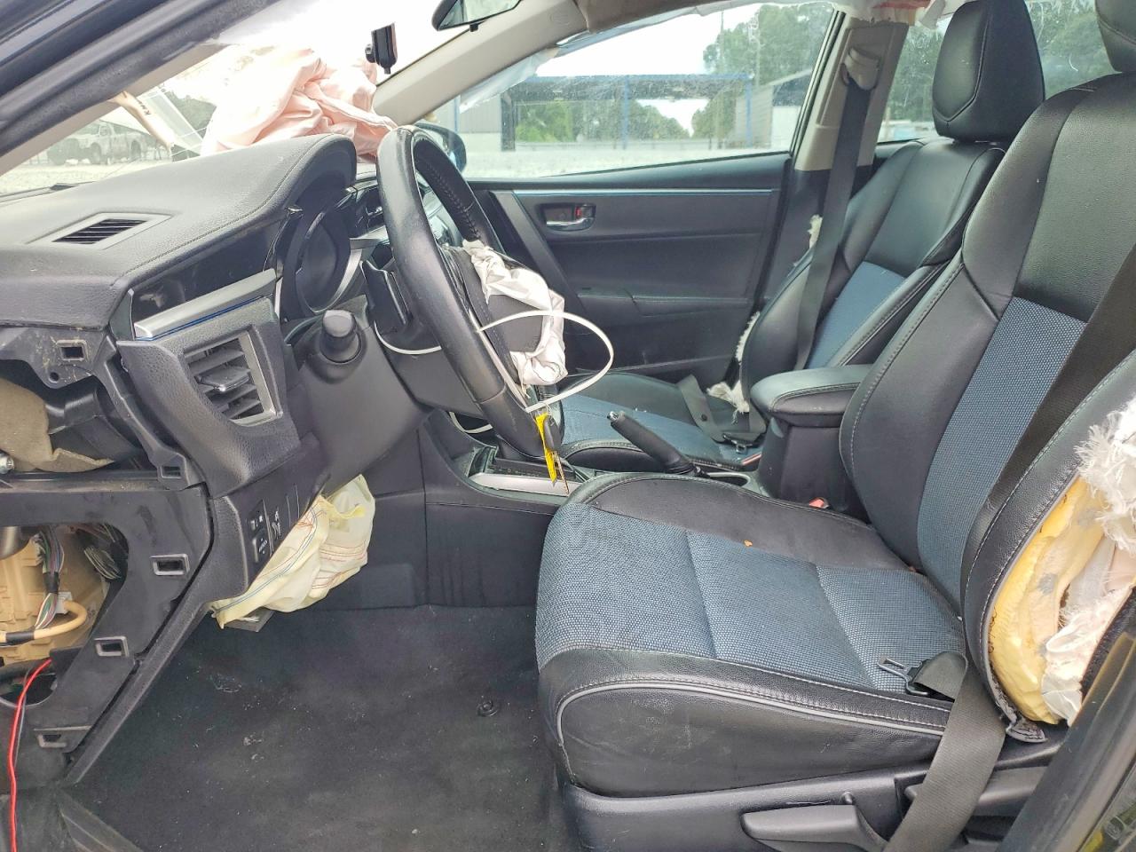 2015 Toyota Corolla S Plus Black vin: 2T1BURHE0FC314568