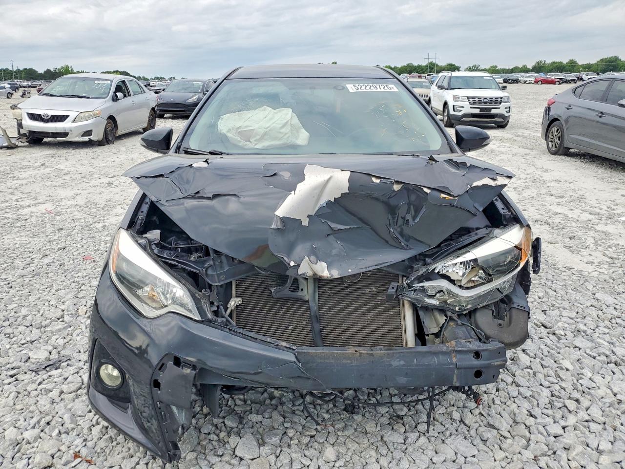 2015 Toyota Corolla S Plus Black vin: 2T1BURHE0FC314568