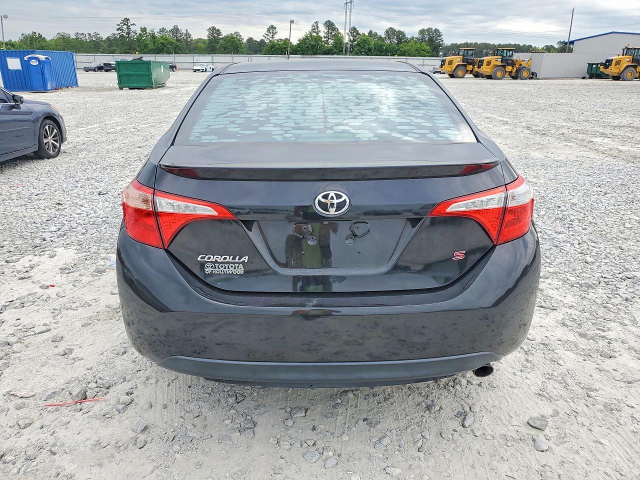 2015 Toyota Corolla S Plus Black vin: 2T1BURHE0FC314568