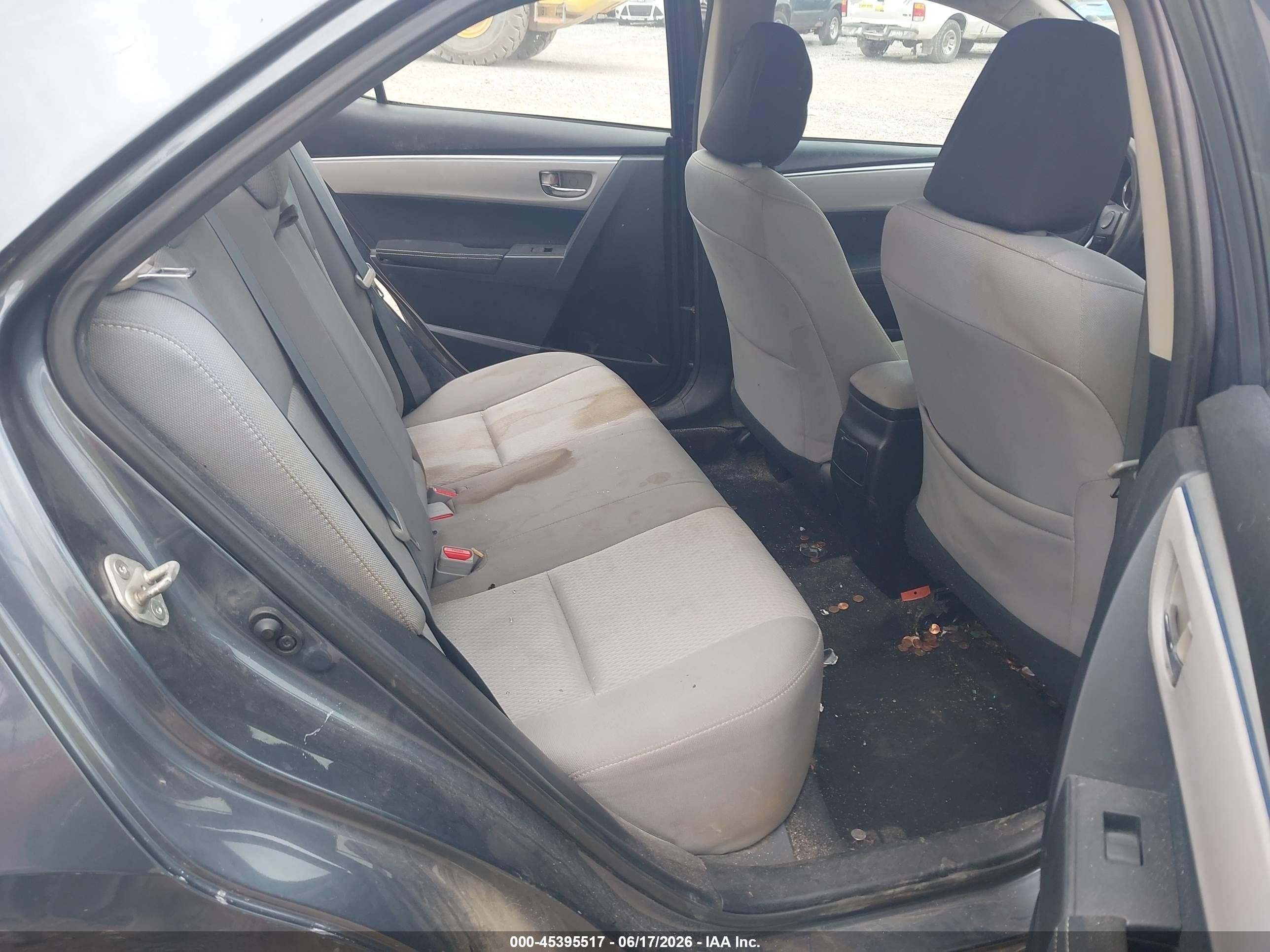 2015 Toyota Corolla Le Blue vin: 2T1BURHE0FC321200