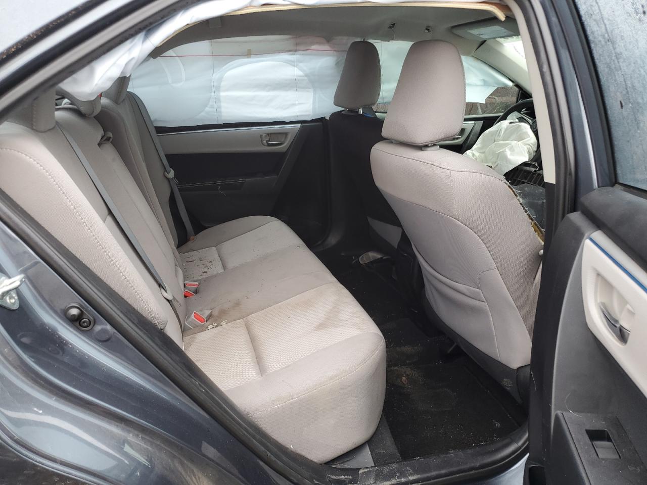 2015 Toyota Corolla L Blue vin: 2T1BURHE0FC321827
