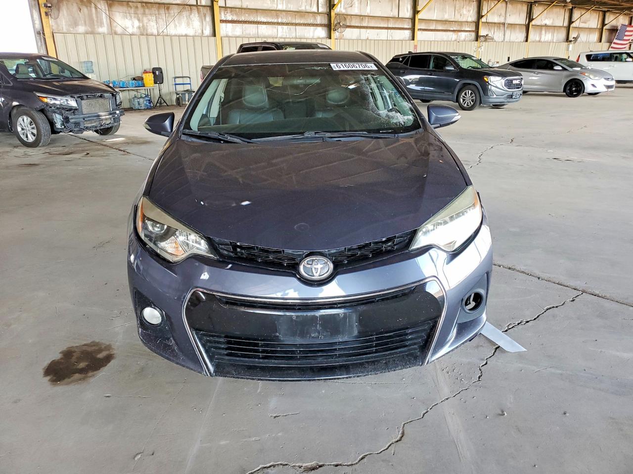 2015 Toyota Corolla S Blue vin: 2T1BURHE0FC333573