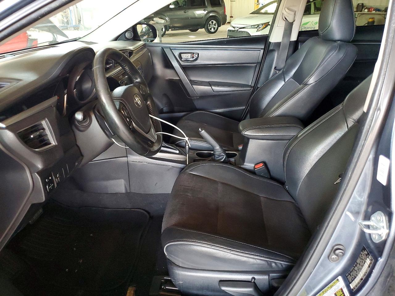 2015 Toyota Corolla S Blue vin: 2T1BURHE0FC333573