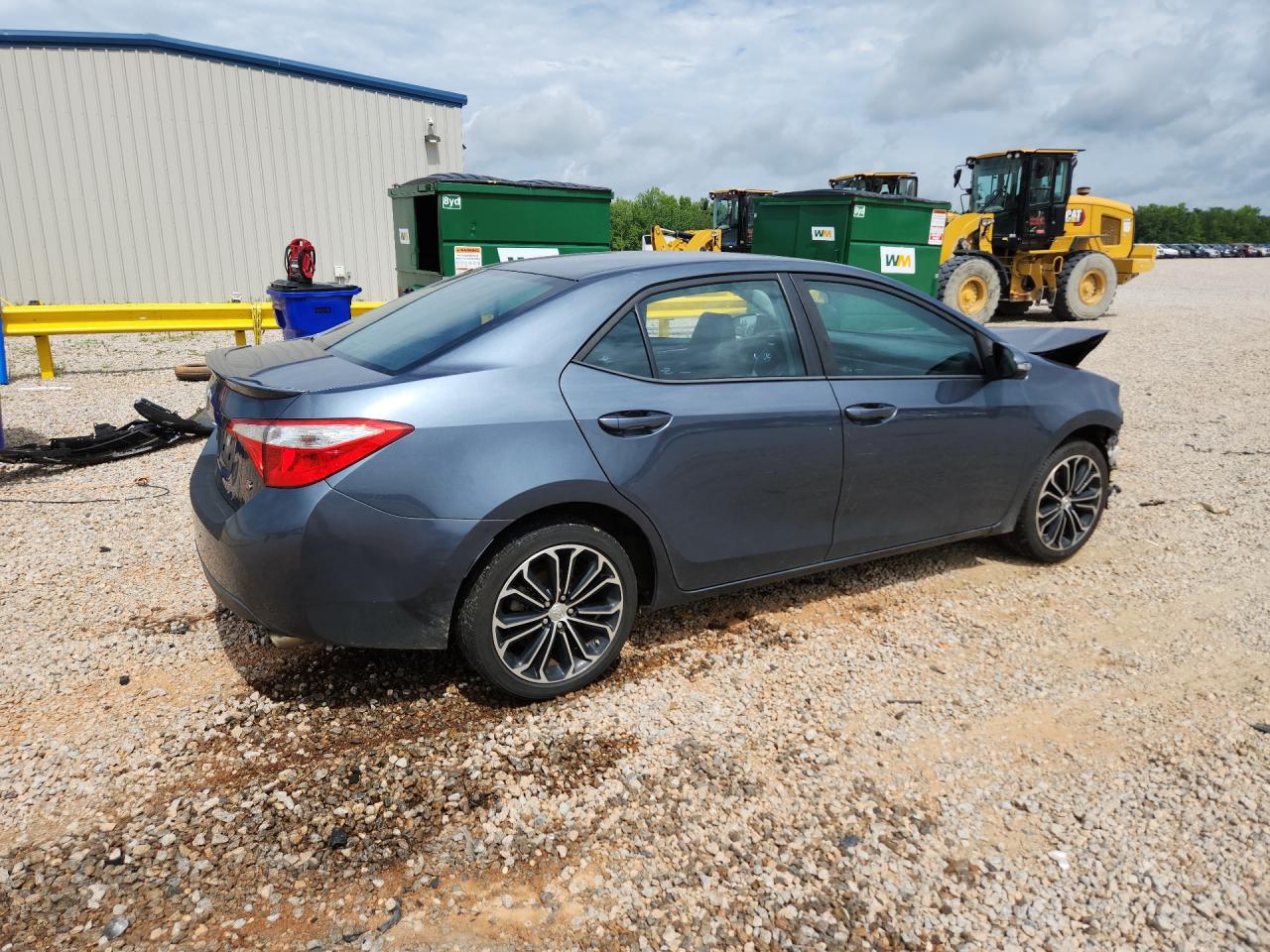 2015 Toyota Corolla S Plus Blue vin: 2T1BURHE0FC344766