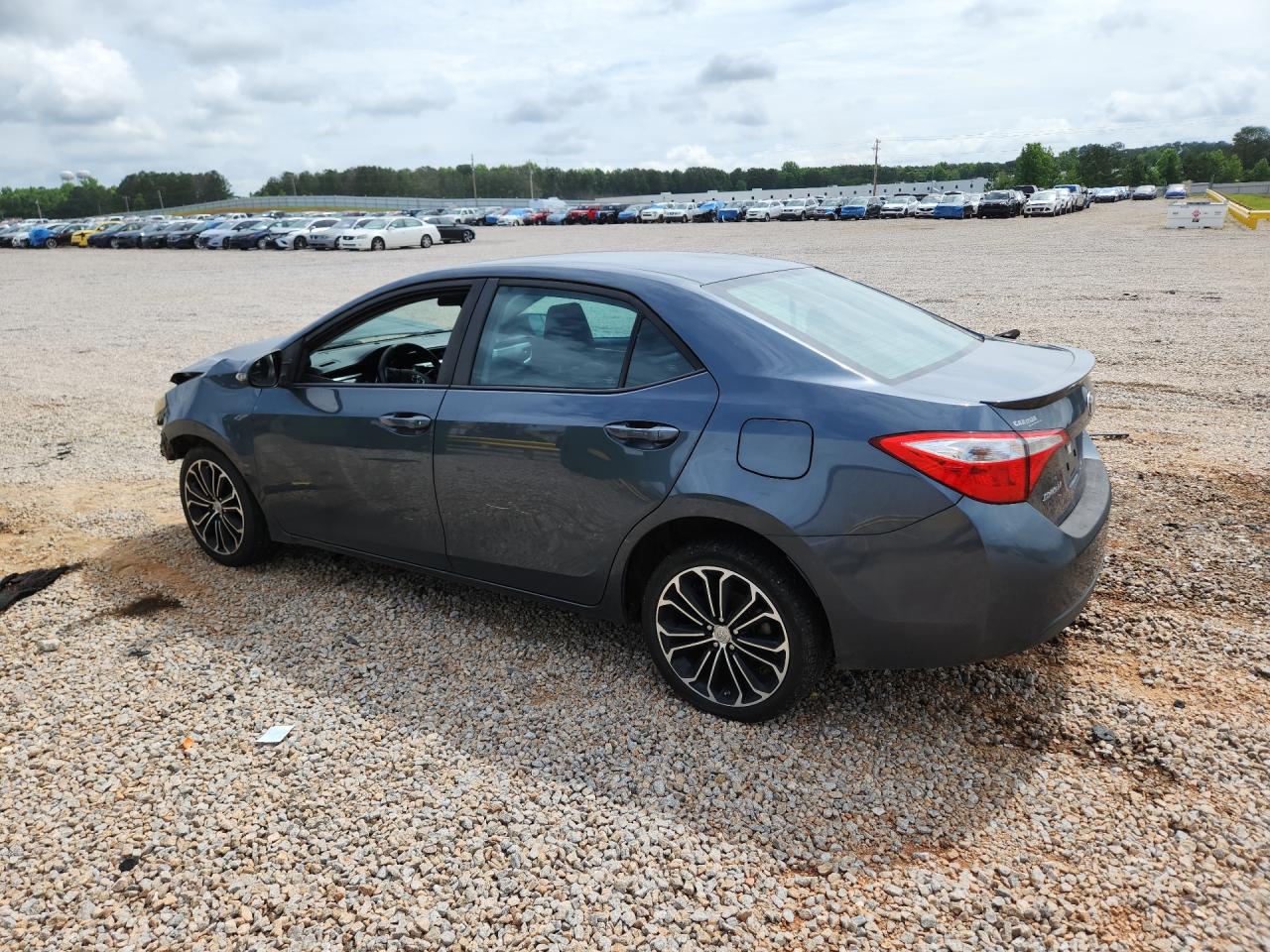 2015 Toyota Corolla S Plus Blue vin: 2T1BURHE0FC344766