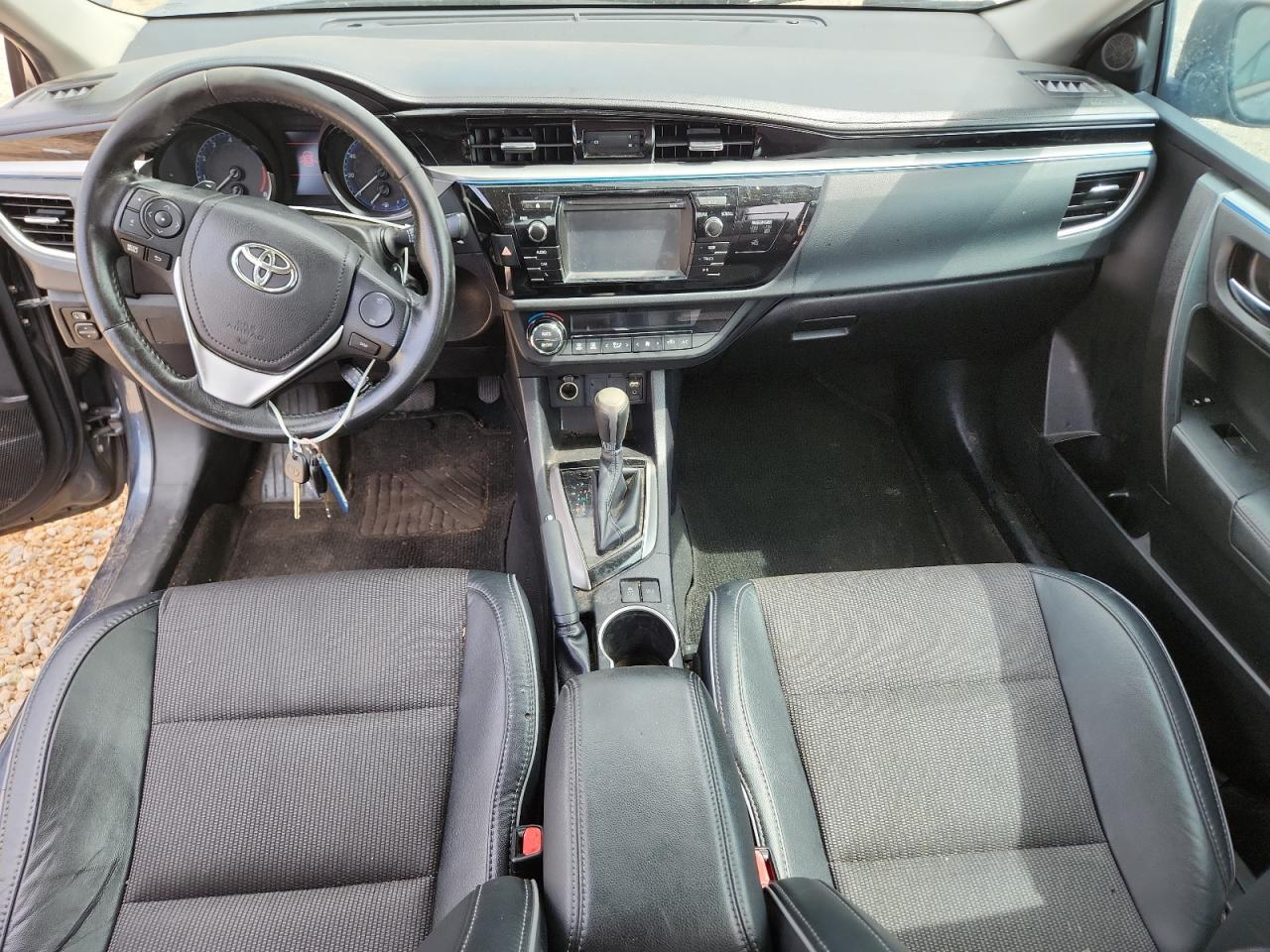 2015 Toyota Corolla S Plus Blue vin: 2T1BURHE0FC344766