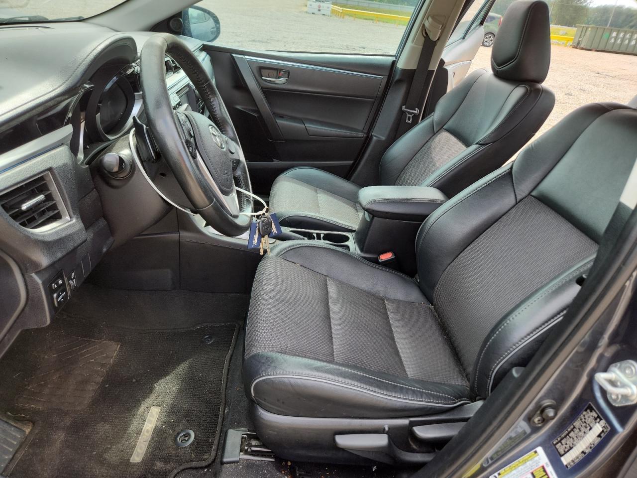 2015 Toyota Corolla S Plus Blue vin: 2T1BURHE0FC344766