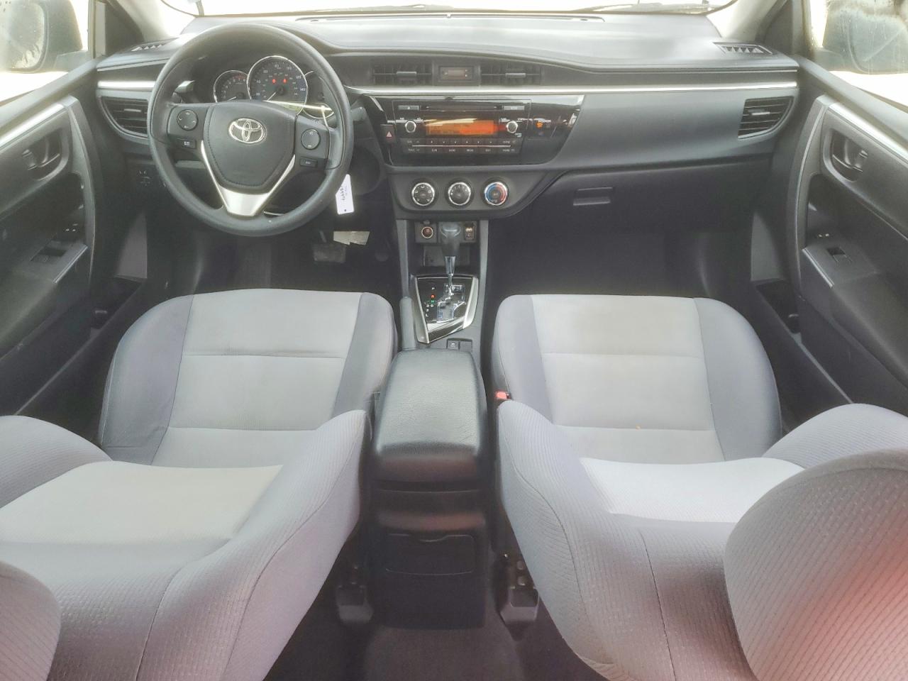 2015 Toyota Corolla L Gray vin: 2T1BURHE0FC366458