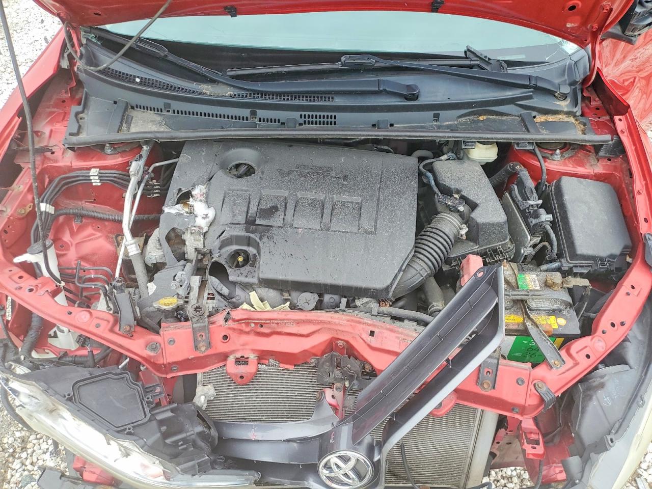 2015 Toyota Corolla Le Красный vin: 2T1BURHE0FC375340