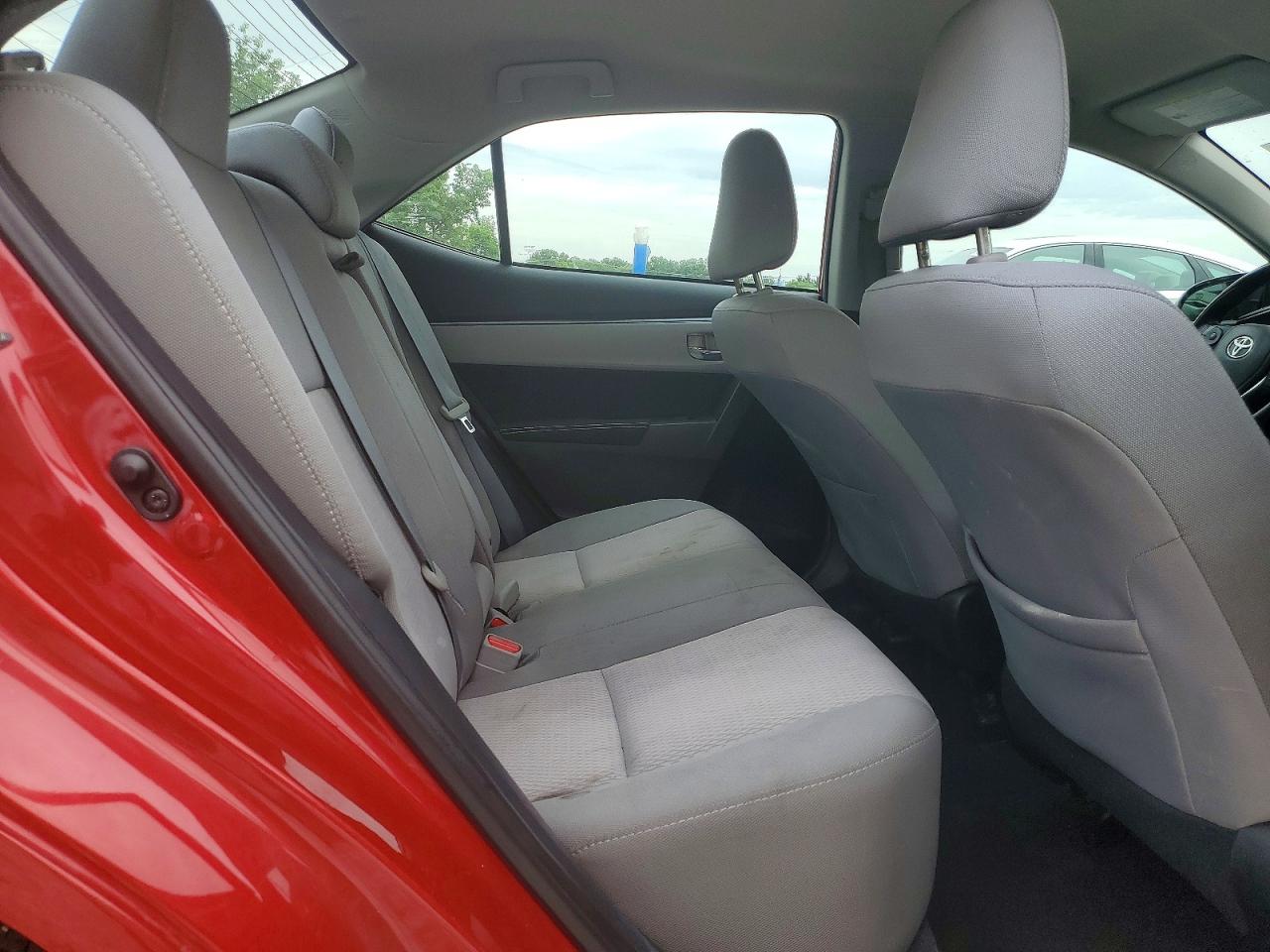 2015 Toyota Corolla Le Красный vin: 2T1BURHE0FC375340