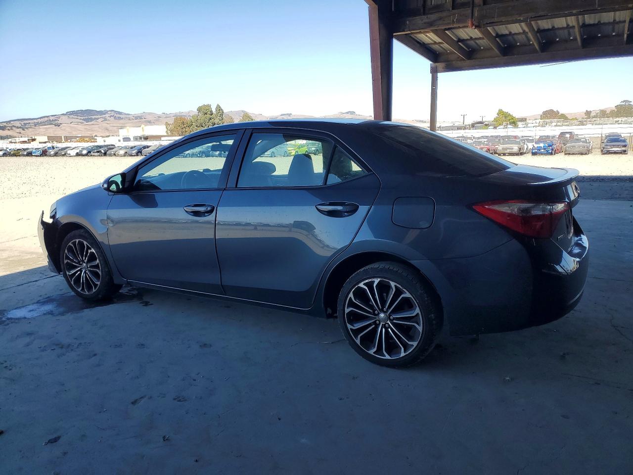 2015 Toyota Corolla S Plus Gray vin: 2T1BURHE0FC384068