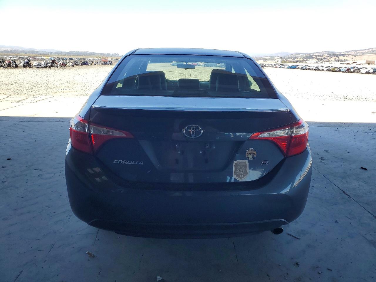 2015 Toyota Corolla S Plus Gray vin: 2T1BURHE0FC384068