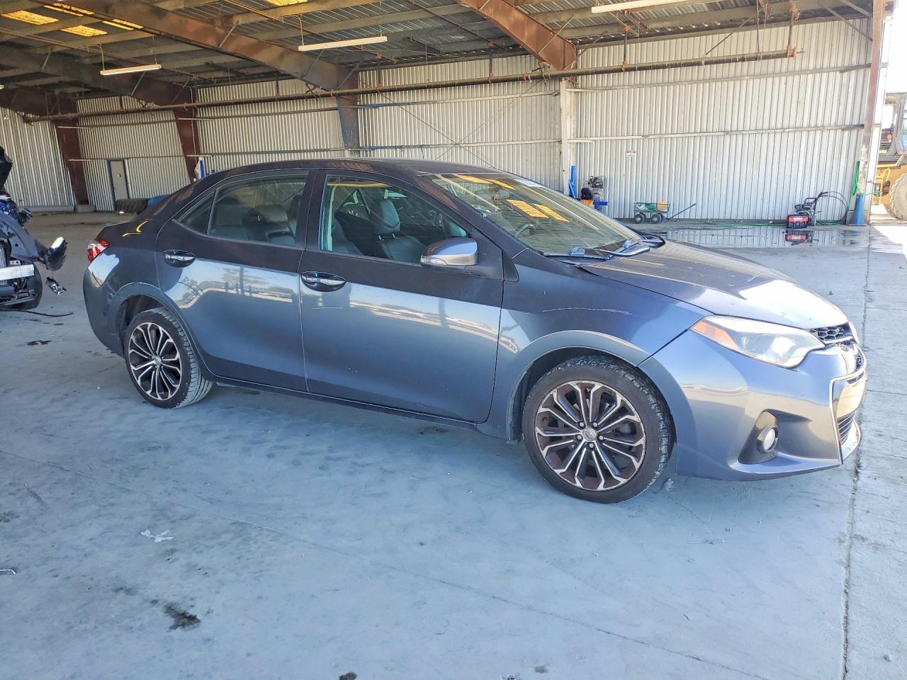 2015 Toyota Corolla S Plus Gray vin: 2T1BURHE0FC384068