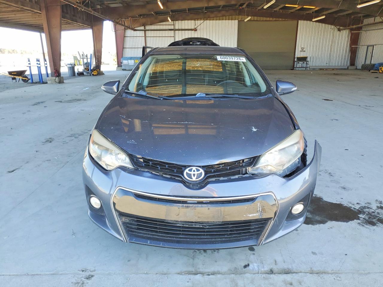 2015 Toyota Corolla S Plus Gray vin: 2T1BURHE0FC384068