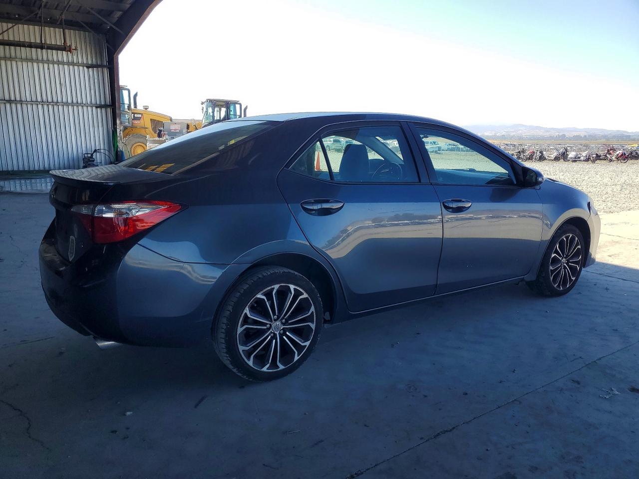 2015 Toyota Corolla S Plus Gray vin: 2T1BURHE0FC384068