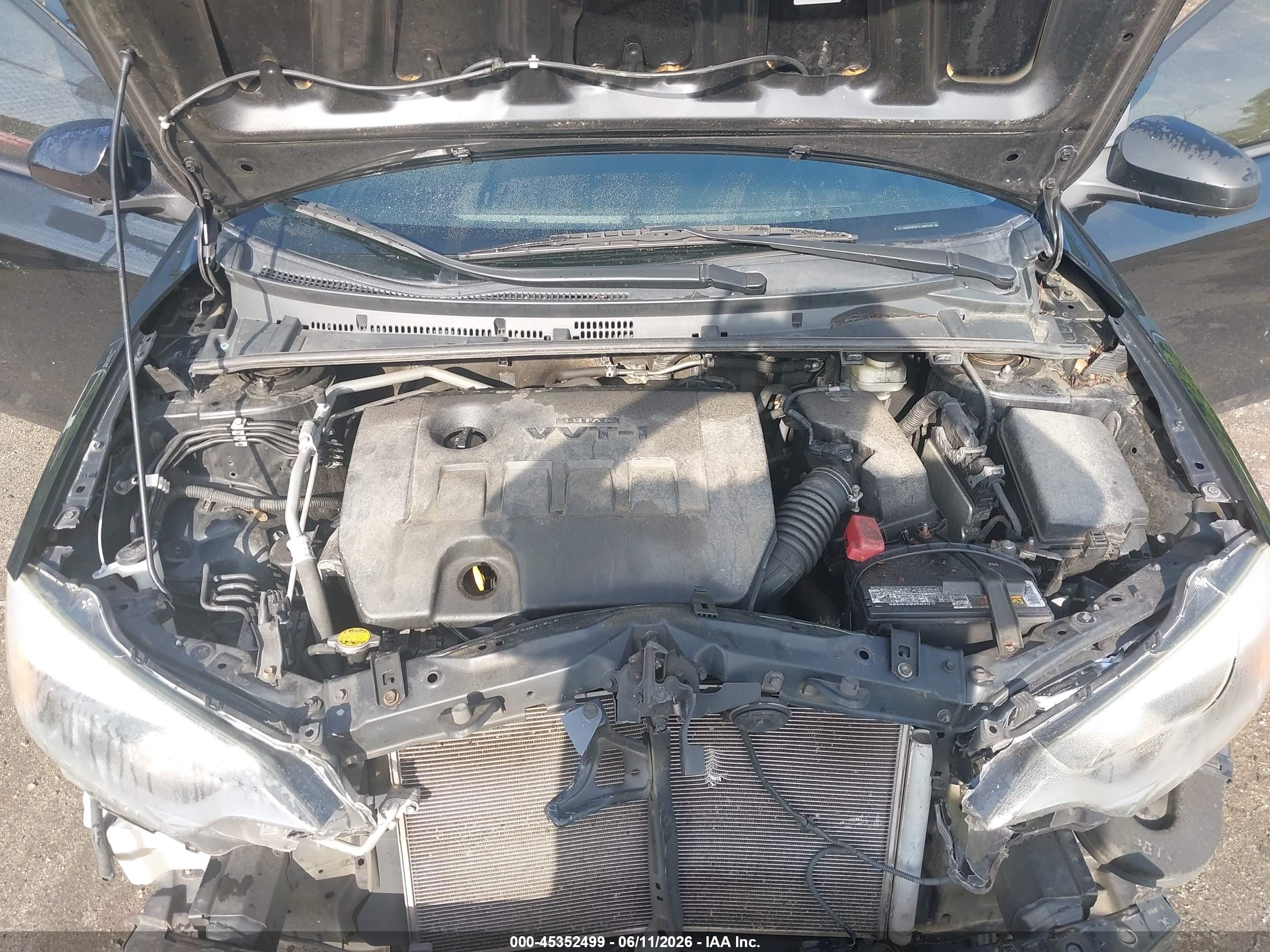 2015 Toyota Corolla Le Black vin: 2T1BURHE0FC388346