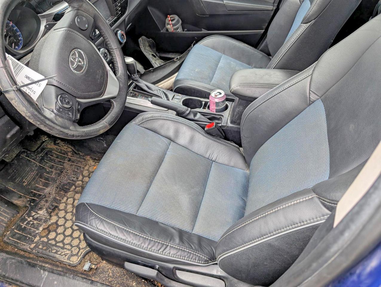 2015 Toyota Corolla L Blue vin: 2T1BURHE0FC402875