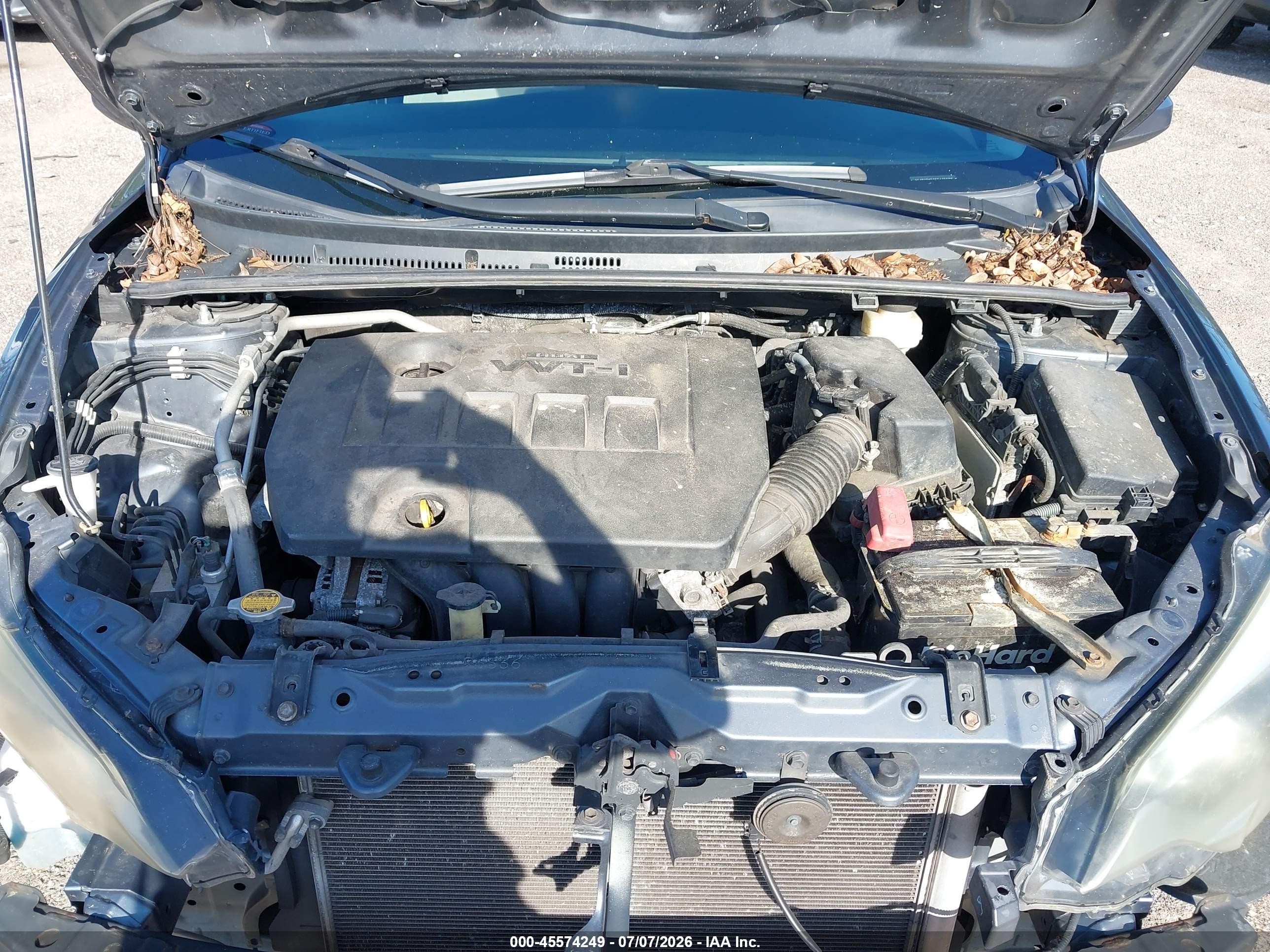 2015 Toyota Corolla Le Blue vin: 2T1BURHE0FC415688