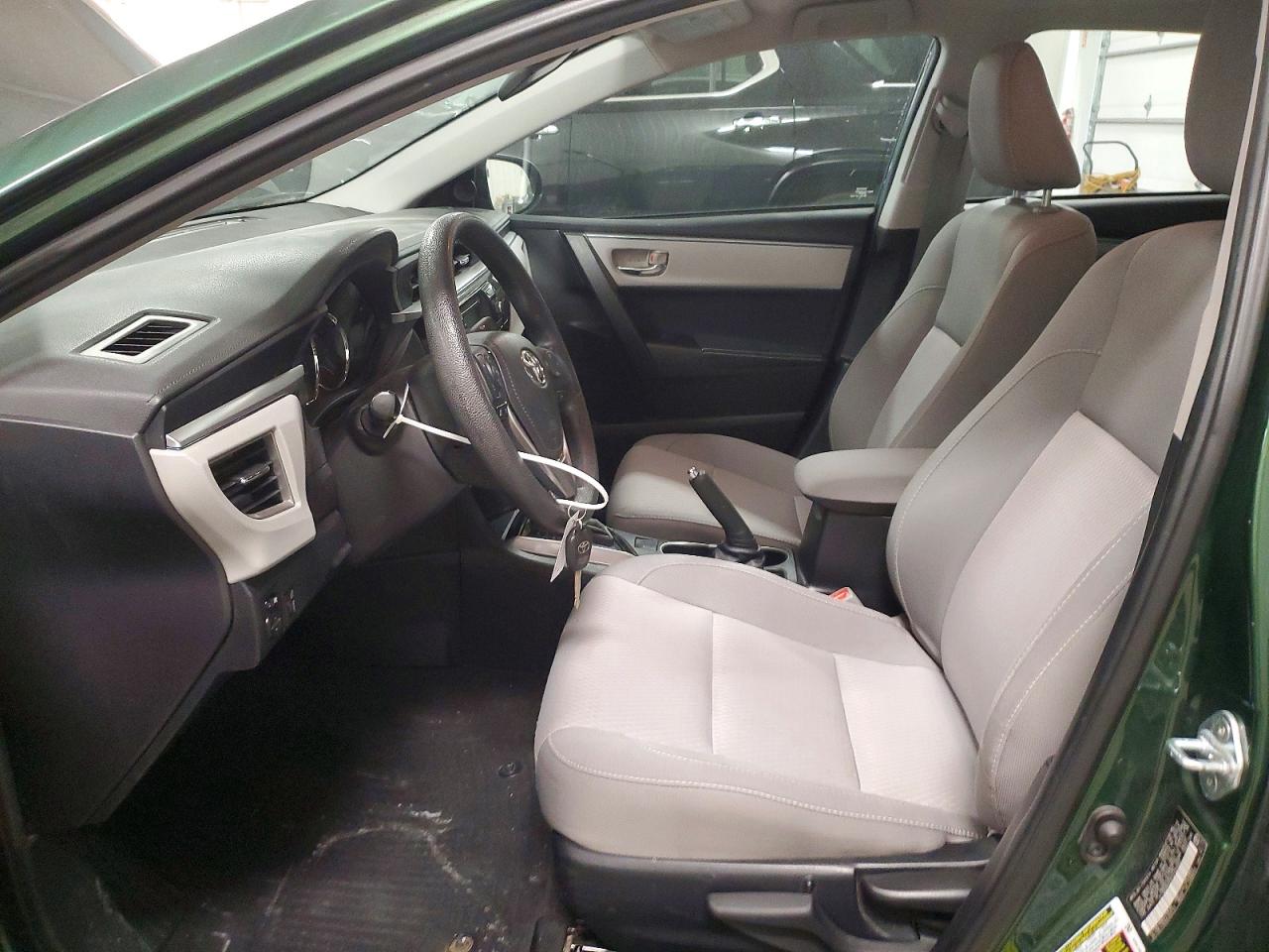 2015 Toyota Corolla Le Green vin: 2T1BURHE0FC420955