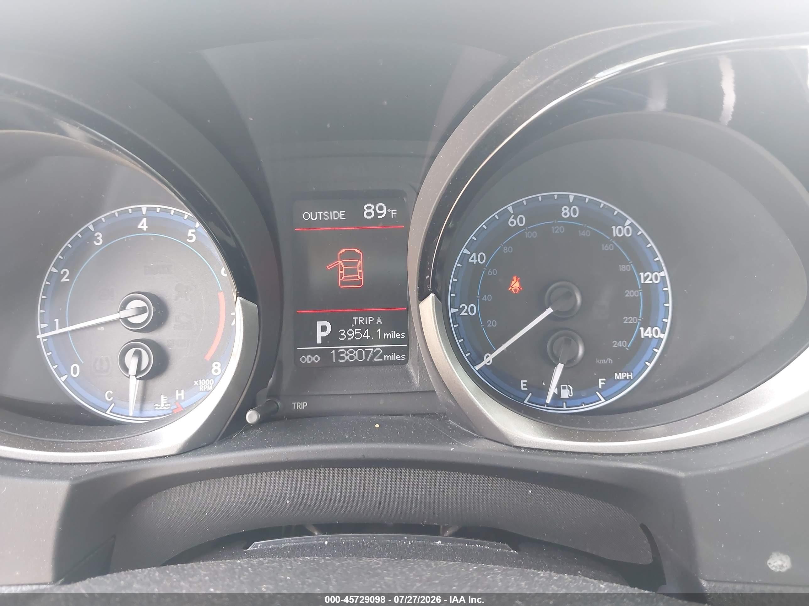 2015 Toyota Corolla S Plus Синий vin: 2T1BURHE0FC423595