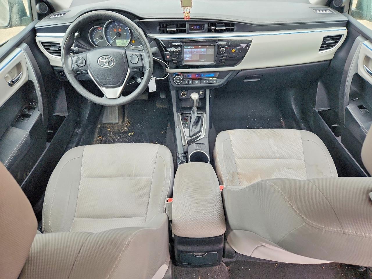 2015 Toyota Corolla Le Gray vin: 2T1BURHE0FC424147