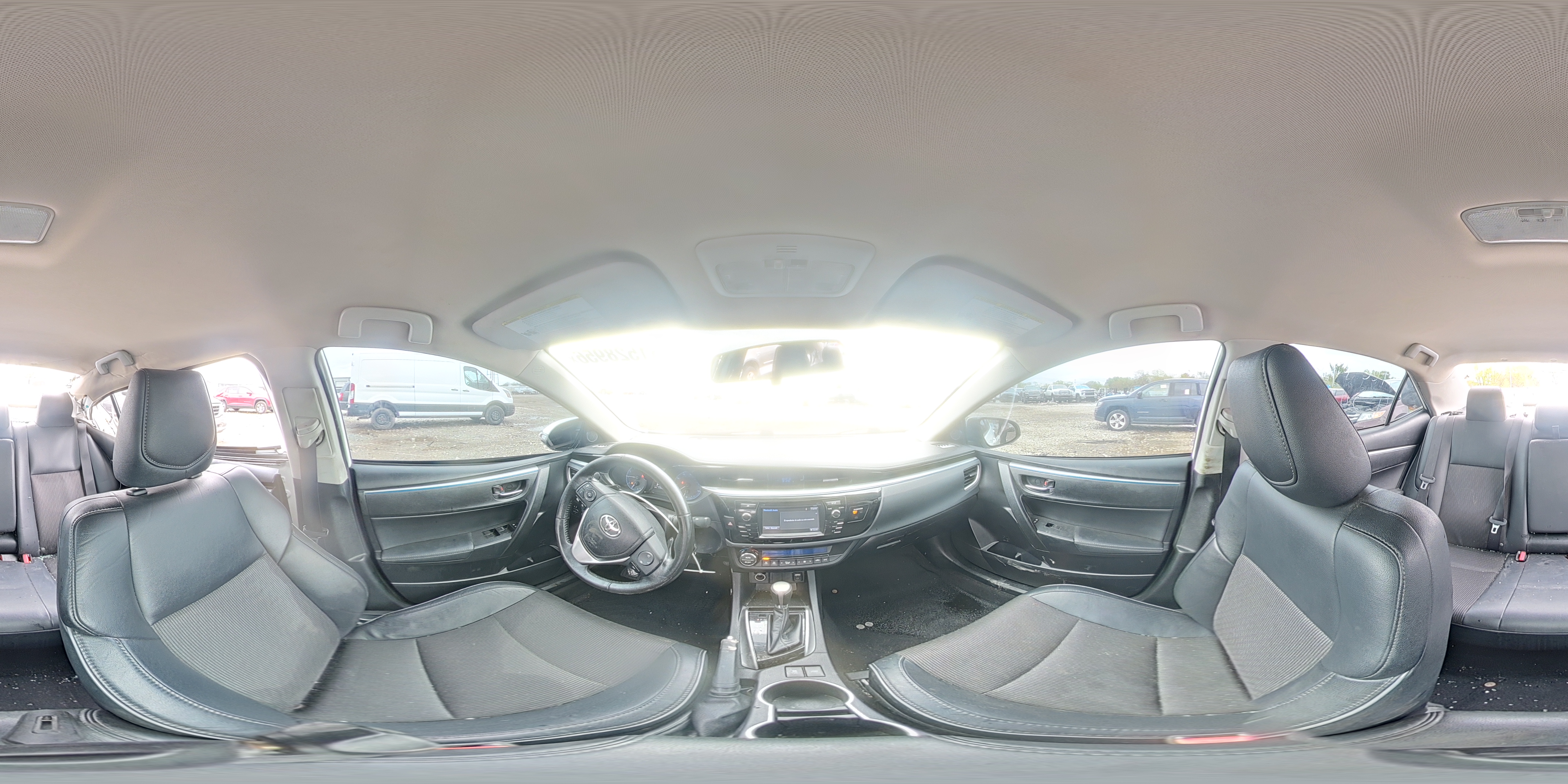 2015 Toyota Corolla S Plus White vin: 2T1BURHE0FC446696